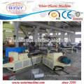 Alimentation en ligne PVC doux feuille production machine